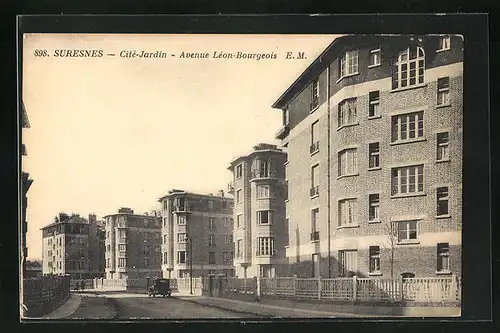 AK Suresnes, Cité-Jardin, Avenue Léon-Bourgeois