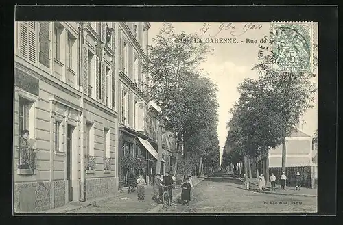 AK La Garenne, Une Rue