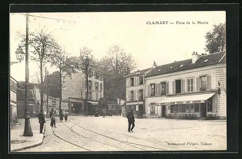 AK Clamart, Place de la Mairie