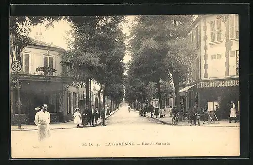 AK La Garenne, Rue de Sartoris