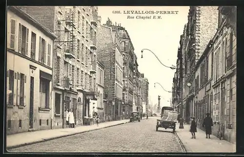 AK Levallois-Perret, Rue Chaptal E.M.