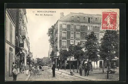 AK Bois-Colombes, Rue des Aubépines