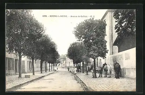 AK Bourg-la-Reine, Avenue de Gallois