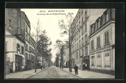 AK Montrouge, Avenue de la République