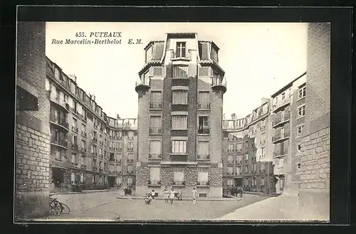 AK Puteaux, Rue Marcelin-Berthelot
