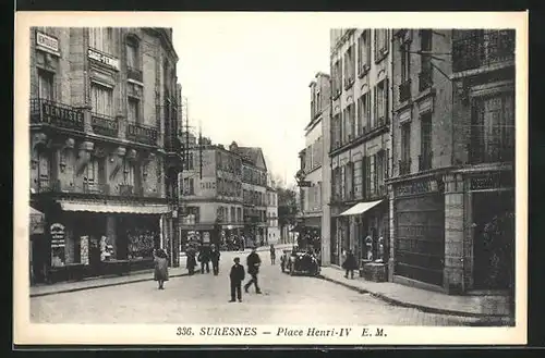 AK Suresnes, Place Henri IV.