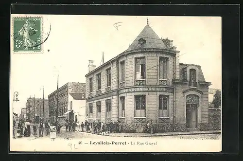 AK Levallois-Perret, La Rue Gravel