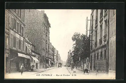 AK Puteaux, Rue de Verdun