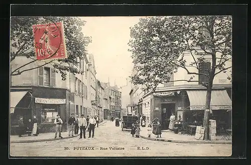 AK Puteaux, Rue Voltaire