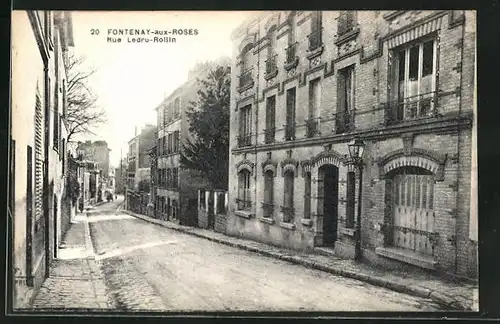 AK Fontenay-aux-Roses, Rue Ledru-Rollin