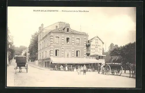 AK Marnes-la-Coquette, Restaurant de la Tête-Noire