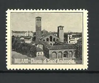 Reklamemarke Milano, Chiesa di Sant'Ambrogio