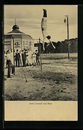 AK Salto mortale vom Reck