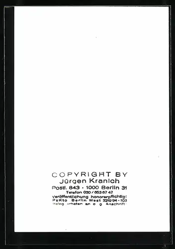 AK Berlin, Deutsche Oper, Opernsänger Ingvar Wixell als Rigoletto, Autograph