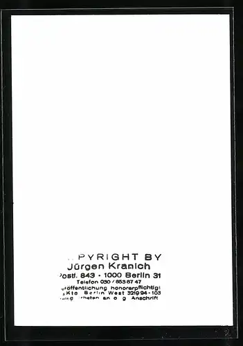 AK Berlin, Deutsche Oper, Opernsänger Ingvar Wixell in Rigoletto, Autograph