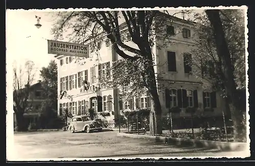 AK Salzburg, Gasthaus Jausenstation Moorbad Marienbad