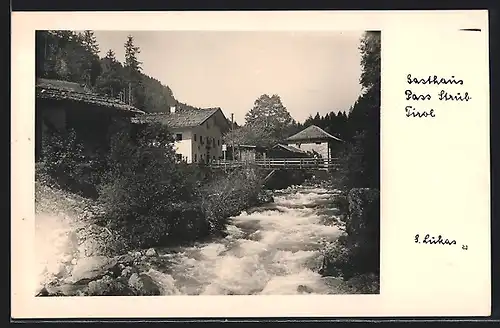 AK Lofer, Gasthaus Pass Strub