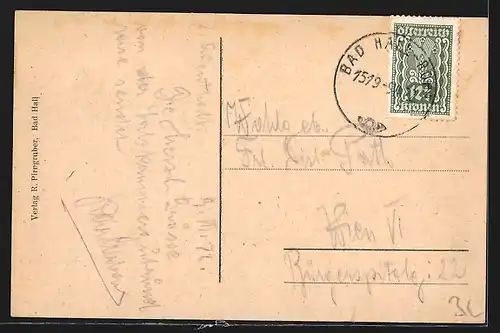 AK Bad Hall, Theater mit Strassenpartie