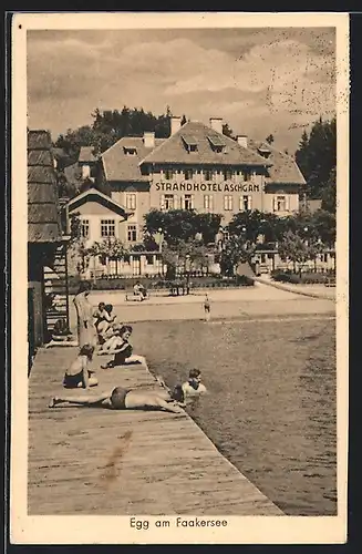 AK Egg am Faakersee, Strandhotel Aschgan