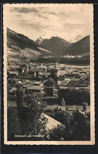 AK Mittersill, Ortsansicht g. d. Felbertal