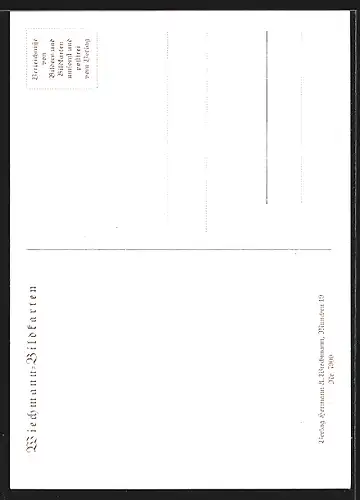 Künstler-AK Heiligenblut, Ortsansicht mit Kirche