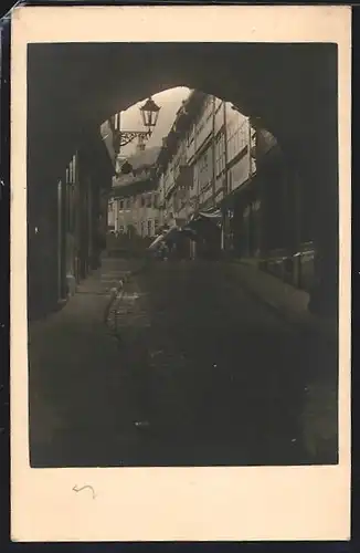 AK Erfurt, Ladengeschäfte auf der Krämerbrücke