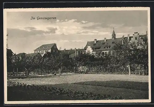 AK Erfurt, Ursulinenkloster, Lyzeum und Oberlyzeum, Frauen- u. Haushaltungsschule, Im Gemüsegarten