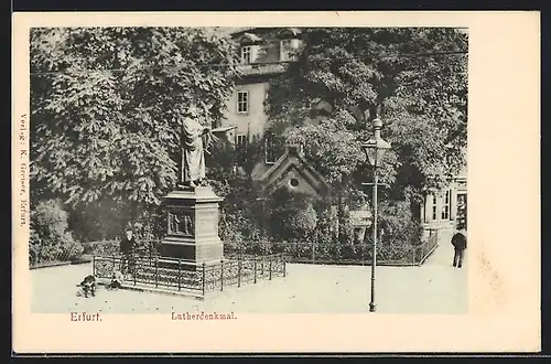 AK Erfurt, Lutherdenkmal