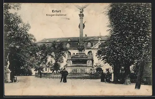 AK Erfurt, Krieger-Denkmal
