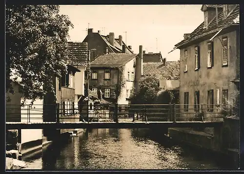 AK Erfurt, Brücke am Fischersand