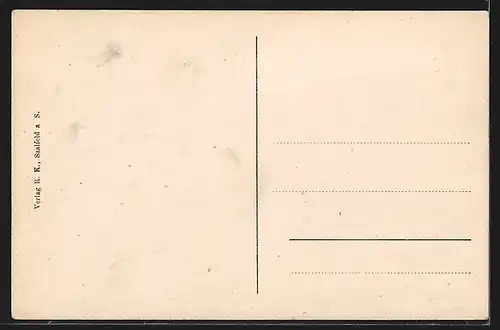 AK Saalfeld a. S., Uferpartie