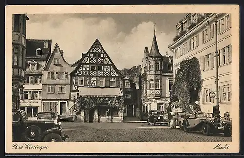 AK Bad Kissingen, Markt