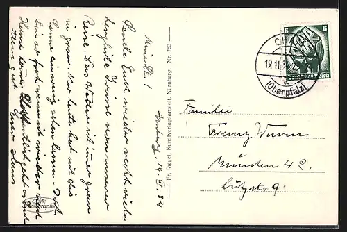 AK Amberg /Obpf., Nabburger Tor