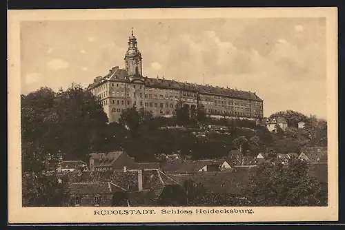 AK Rudolstadt, Schloss Heidecksburg