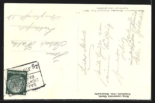 AK Lauenstein /Ofr., Burg Lauenstein