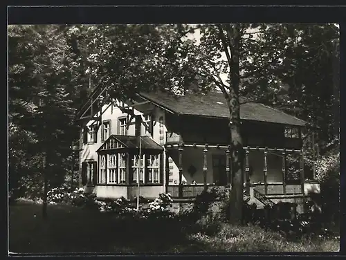 AK Rosenthal-Schweizermühle /Sächs. Schweiz, Technische Betriebsschule der Rbd. Erfurt