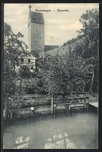 AK Memmingen, Blick auf der Ulmertor