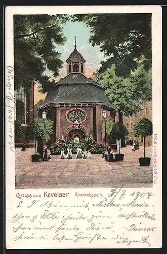 AK Kevelaer, Blick auf die Gnadenkapelle