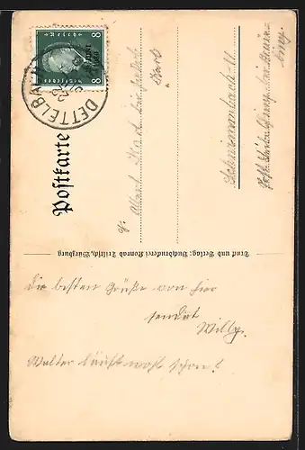 AK Dettelbach, Portal der Wallfahrtskirche