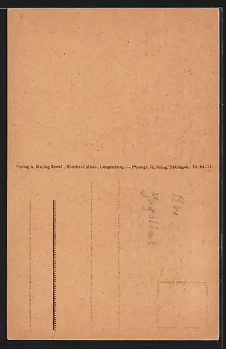 AK Langenburg, Ansicht vom Schlosshof