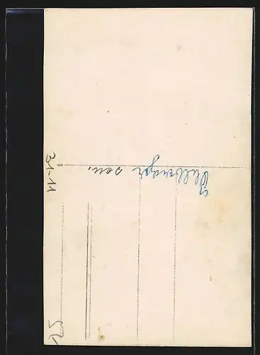 AK Musiker mit Zither auf dem Schoss