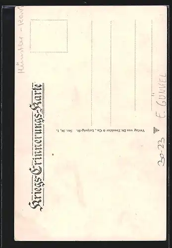 Künstler-AK sign.E. Günkel: Araber mit Turban