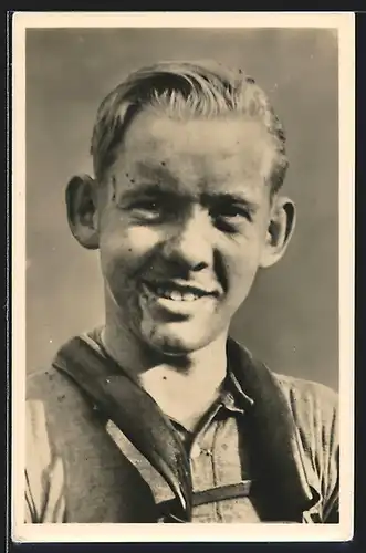 AK Radsportler Lothar Meister, 2. Sieger der Friedensfahrt 1951