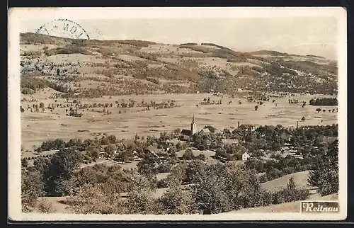 AK Reitnau, Panorama mit Kirche
