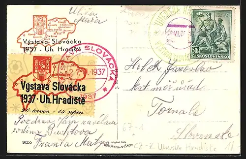 AK Uherske Hradiste, Vystava Slovacka 1937