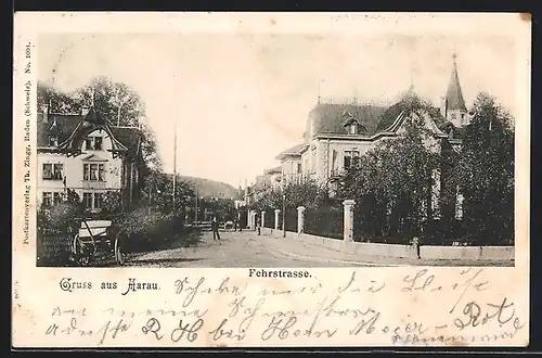 AK Aarau, Blick in die Fehrstrasse