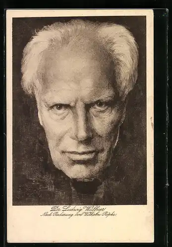 AK Portrait Schauspieler Ludwig Wüllner