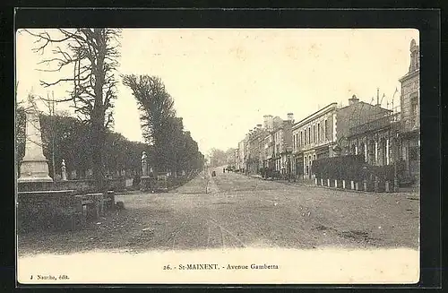 AK St. Maixent, Avenue Gambetta