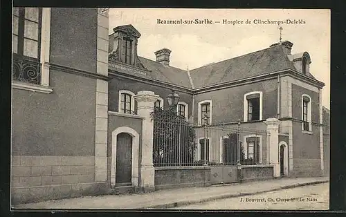 AK Beaumont-sur-Sarthe, Hospice de Clinchamps-Delelés