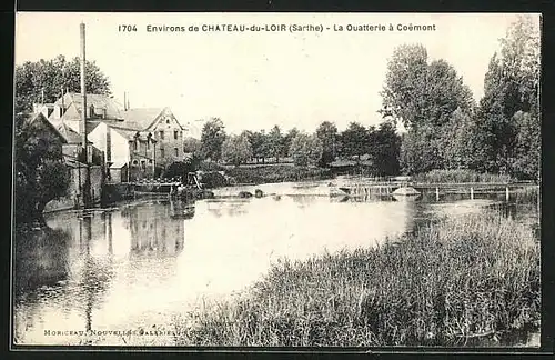 AK Chateau-su-Loir, la Quatterie à Coemont